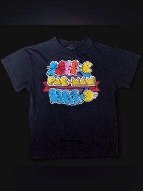PAC-MAN Black Graphic Tee